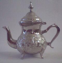 Silver tea spot